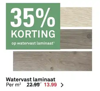 Karwei Waterwast laminaat aanbieding