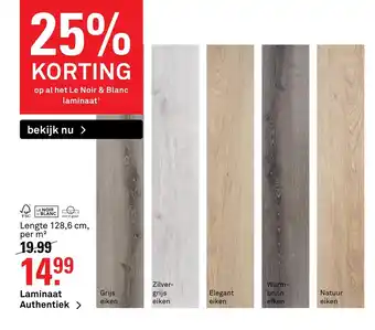 Karwei Laminaat Authentiek aanbieding