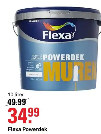 Karwei FLEXA Powerdek 10L aanbieding