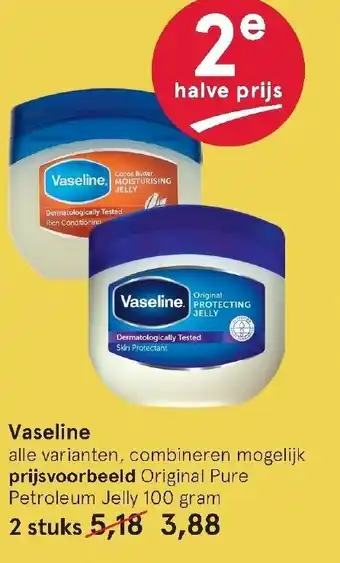 Etos Vaseline 2st aanbieding