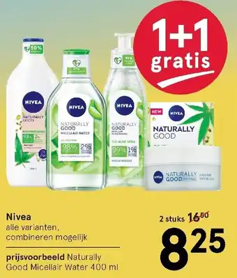 Etos Nivea 1+1 aanbieding