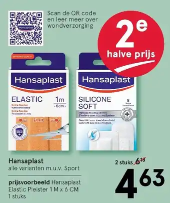 Etos Hansaplast 2st aanbieding