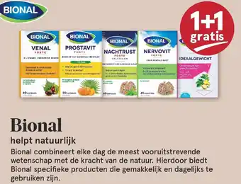 Etos Bional 1+1 aanbieding