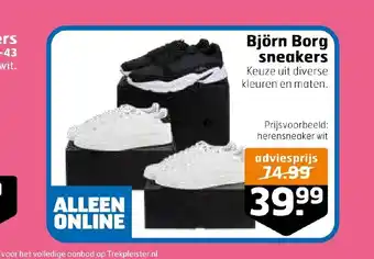 Trekpleister Bjorn Borg sneakers aanbieding