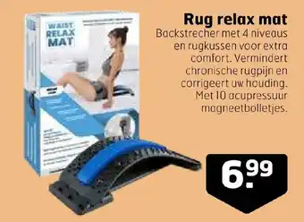 Trekpleister Rug relax mat aanbieding