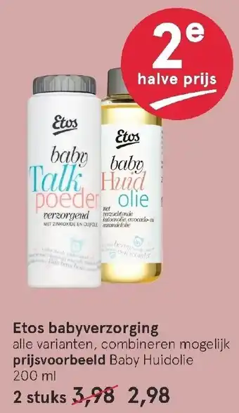 Etos Etos Babyverzorging 2st aanbieding