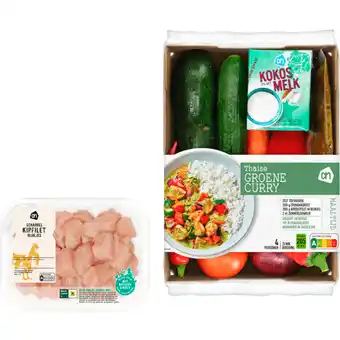 Albert Heijn Ah thaise groene curry verspakket aanbieding
