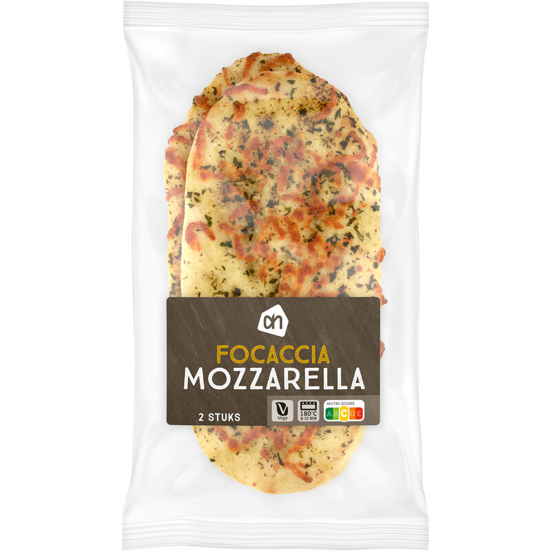 Albert Heijn Ah focaccia mozzarella aanbieding