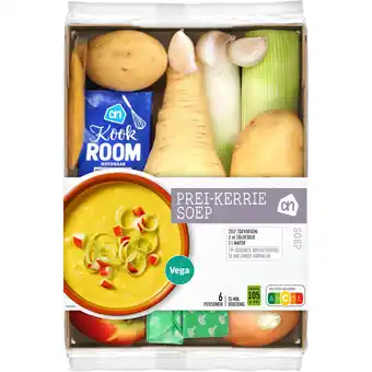 Albert Heijn Ah prei kerriesoep verspakket aanbieding