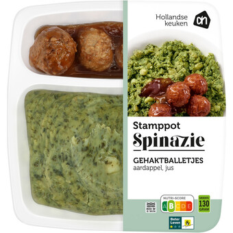 Albert Heijn Ah stamppot spinazie aanbieding