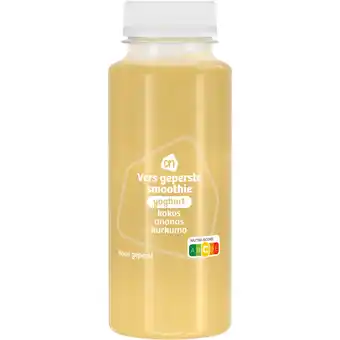 Albert Heijn Ah verse smoothie kokos ananas kurkuma aanbieding