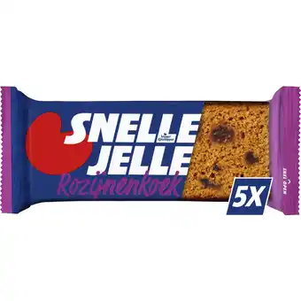 Albert Heijn Snelle jelle kruidkoek rozijn 5-pack aanbieding