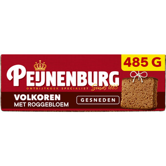 Albert Heijn Peijnenburg ontbijtkoek volkoren gesneden aanbieding