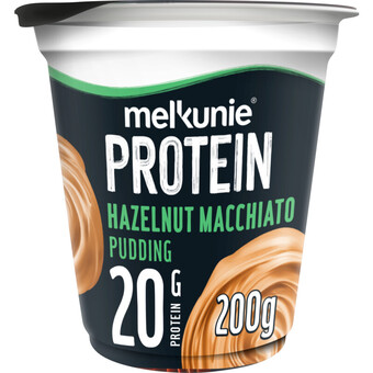 Albert Heijn Melkunie protein hazelnut macchiato pudding aanbieding