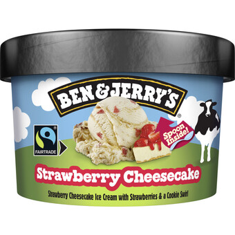 Albert Heijn Ben & jerry's strawberry cheesecake aanbieding