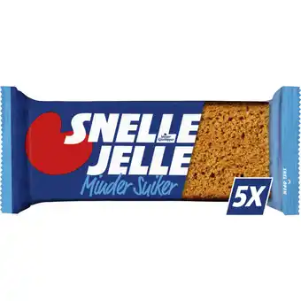Albert Heijn Snelle jelle kruidkoek minder suiker 5-pack aanbieding