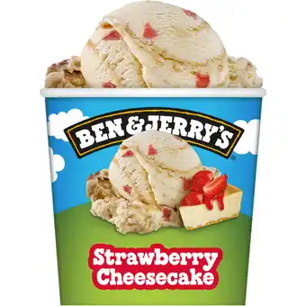 Albert Heijn Ben & jerry's strawberry cheesecake aanbieding