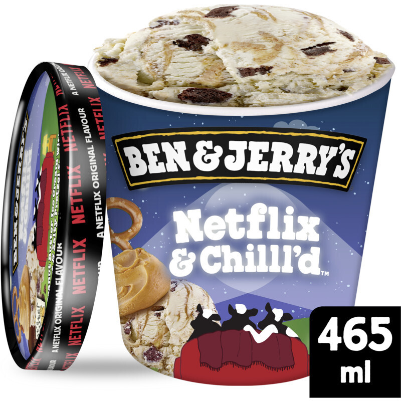 Ben & jerry's netflix & chill'd aanbieding bij Albert Heijn