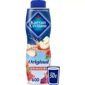 Albert Heijn Karvan cévitam original grenadine siroop aanbieding