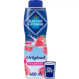 Albert Heijn Karvan cévitam original framboos siroop aanbieding