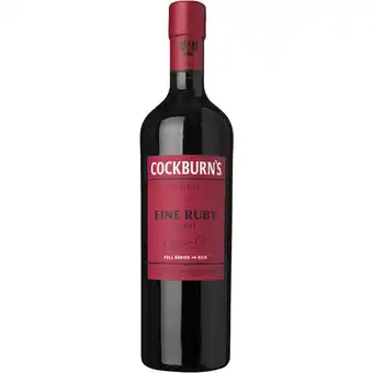 Albert Heijn Cockburn's fine ruby port aanbieding