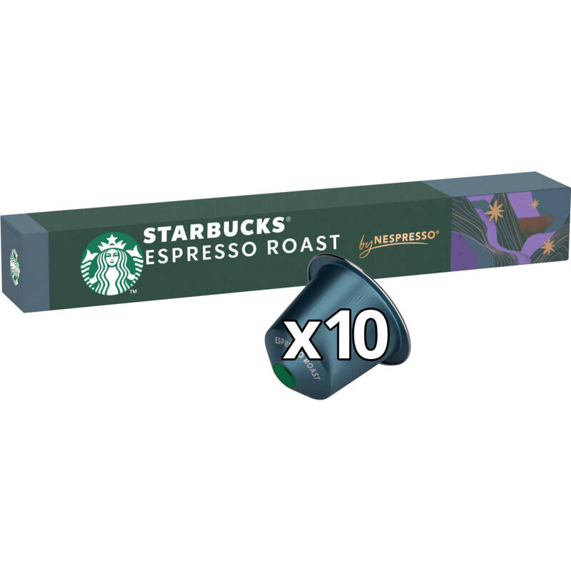 Starbucks nespresso espresso roast capsules aanbieding bij Albert Heijn