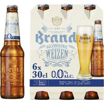 Albert Heijn Brand weizen 0.0 6-pack aanbieding