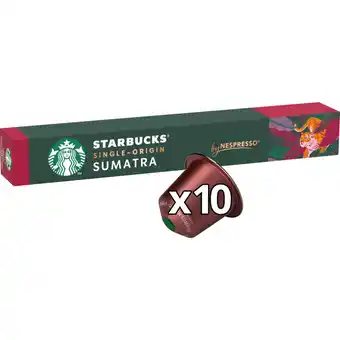 Albert Heijn Starbucks nespresso sumatra capsules aanbieding