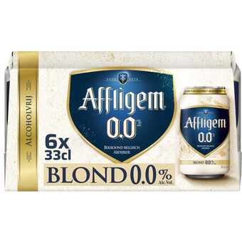 Albert Heijn Affligem blond 0.0 6-pack aanbieding