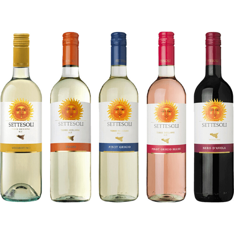 Settesoli taste the warmth of sicilian wines aanbieding bij Albert Heijn