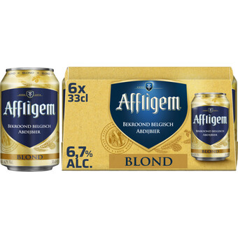 Albert Heijn Affligem blond 6-pack aanbieding