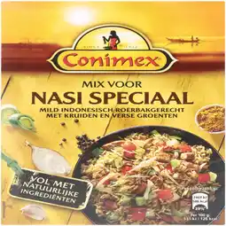 Albert Heijn Conimex mix voor nasi speciaal aanbieding