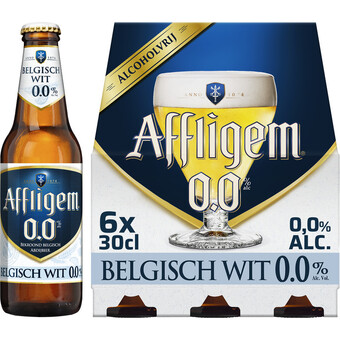 Albert Heijn Affligem belgisch wit 0.0 6-pack aanbieding