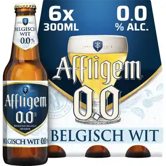 Albert Heijn Affligem belgisch wit 0.0 6-pack aanbieding