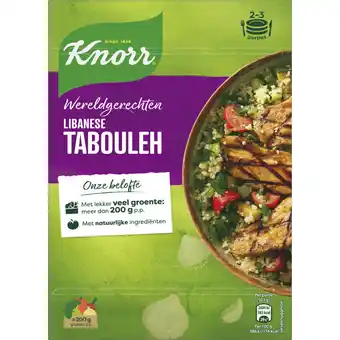 Albert Heijn Knorr wereldgerechten libanese tabouleh aanbieding