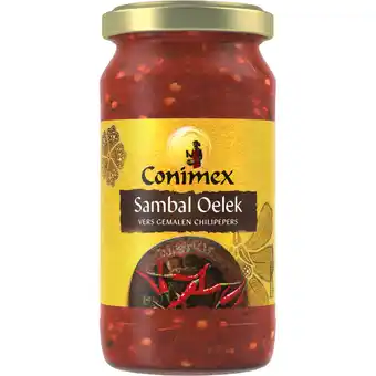 Albert Heijn Conimex sambal oelek vers gemalen chilipepers aanbieding