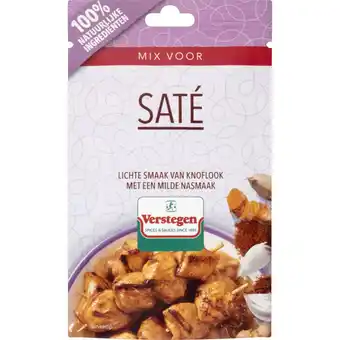 Albert Heijn Verstegen kruidenmix voor saté aanbieding