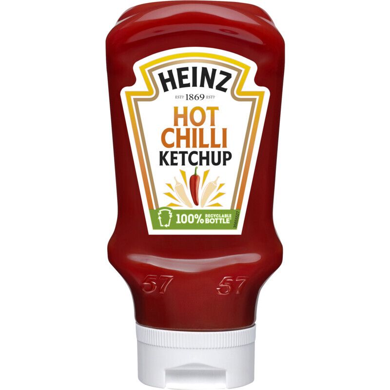 Heinz hot chilli ketchup aanbieding bij Albert Heijn