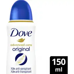 Albert Heijn Dove original deodorant spray aanbieding
