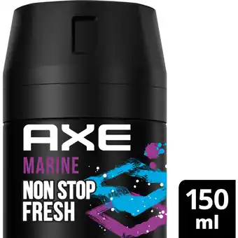 Albert Heijn Axe bodyspray marine deodorant aanbieding