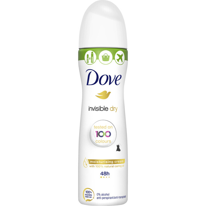 Albert Heijn Dove invisible dry deodorant spray aanbieding