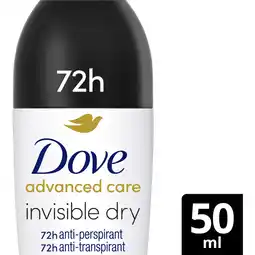 Albert Heijn Dove invisible dry deodorant roller aanbieding