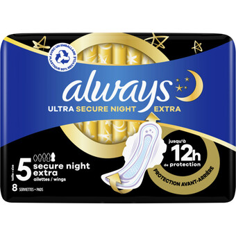 Albert Heijn Always maandverband ultra secure night extra aanbieding
