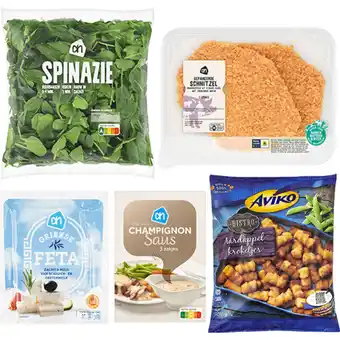 Albert Heijn Aviko aardappelkroketjes maaltijdpakket aanbieding