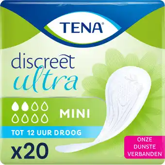Albert Heijn Tena discreet ultra mini aanbieding