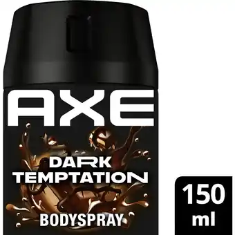 Albert Heijn Axe bodyspray dark temptation aanbieding