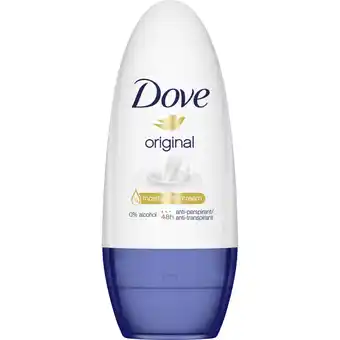 Albert Heijn Dove original  deodorant roller aanbieding