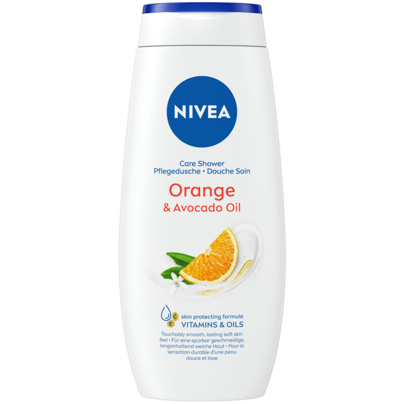 Nivea care shower orange & avocado oil aanbieding bij Albert Heijn