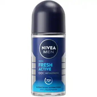 Albert Heijn Nivea fresh active anti-transpirant roller aanbieding
