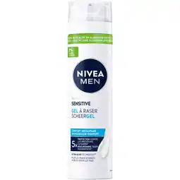 Albert Heijn Nivea men sensitive scheergel aanbieding